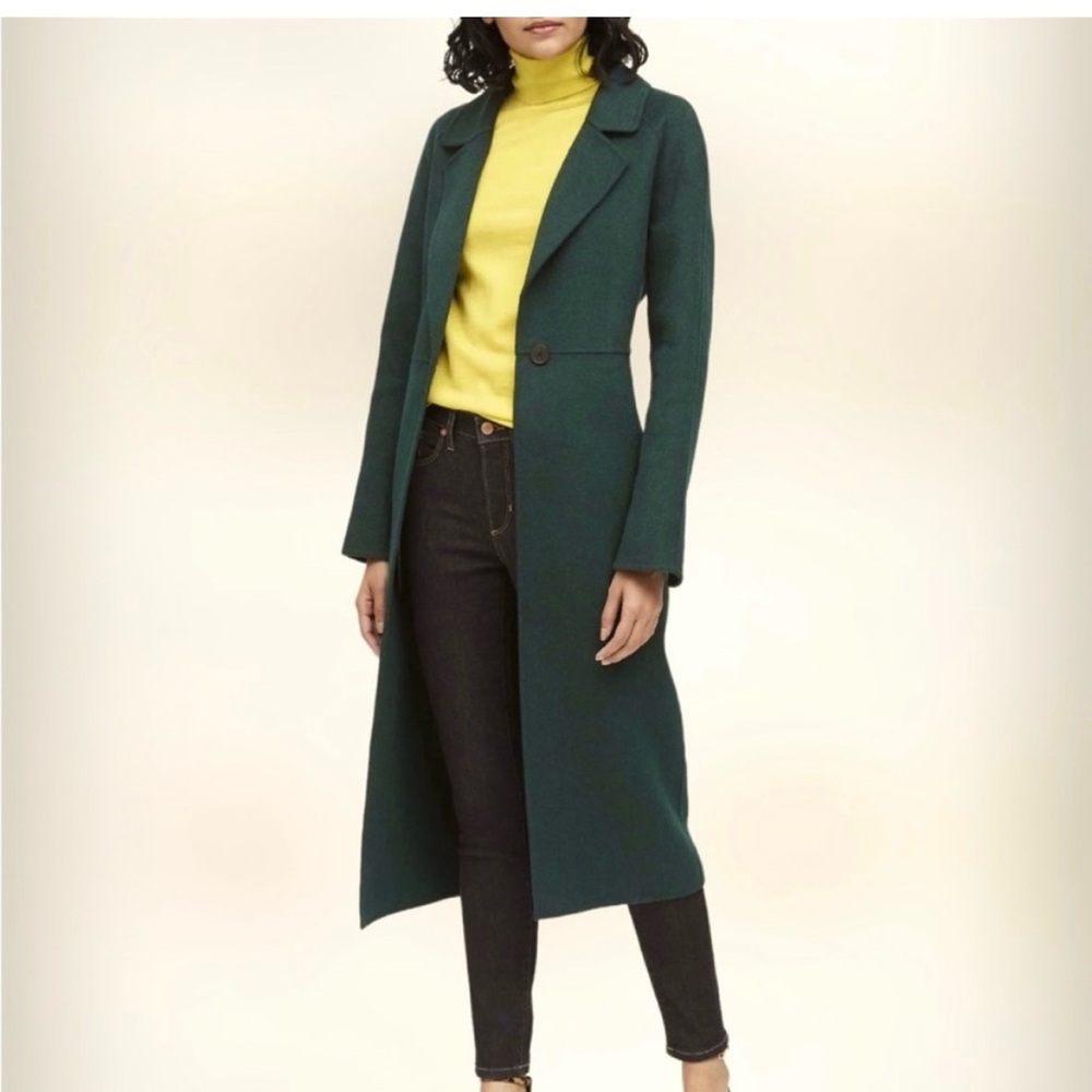 Banana Republic Dar Green Coat
